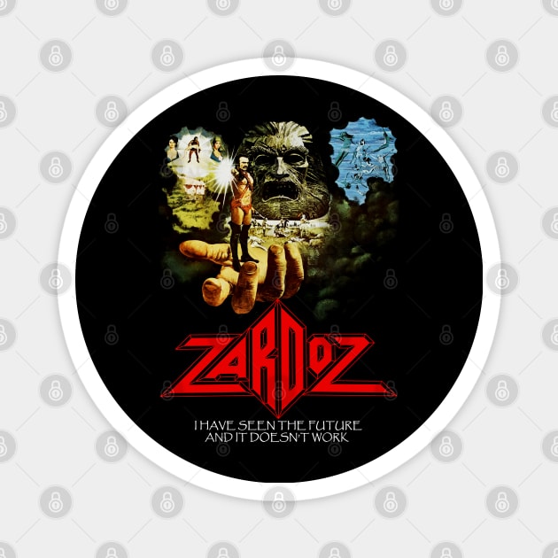 Zardoz Cult Film Design Magnet by HellwoodOutfitters